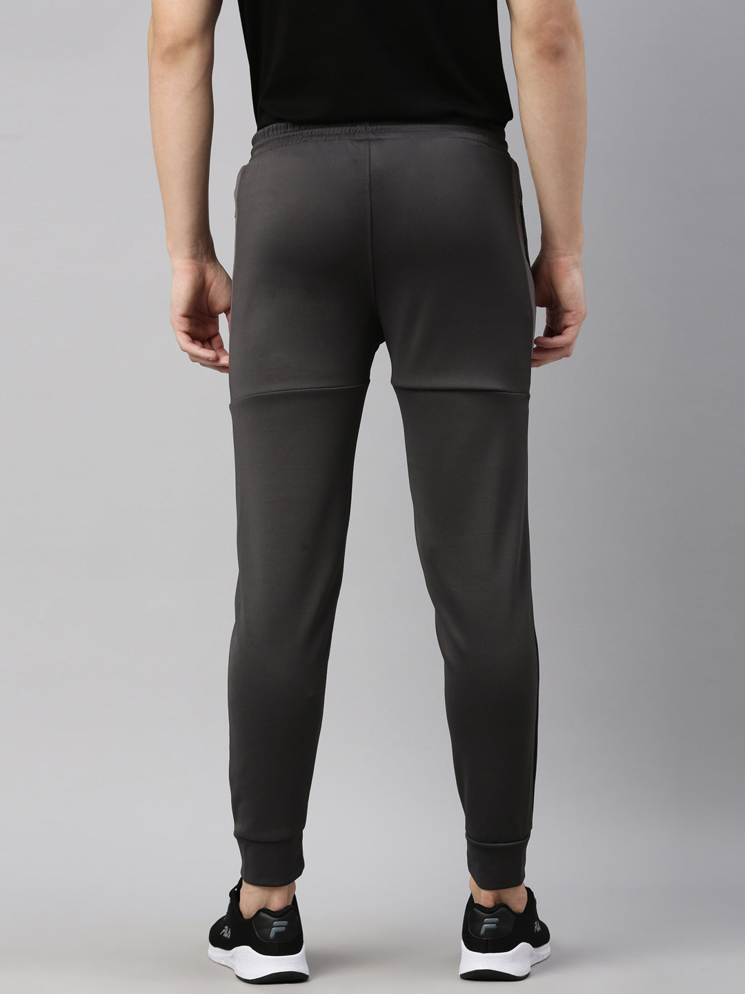 Fila Black Breza Men's Cuffed Joggers