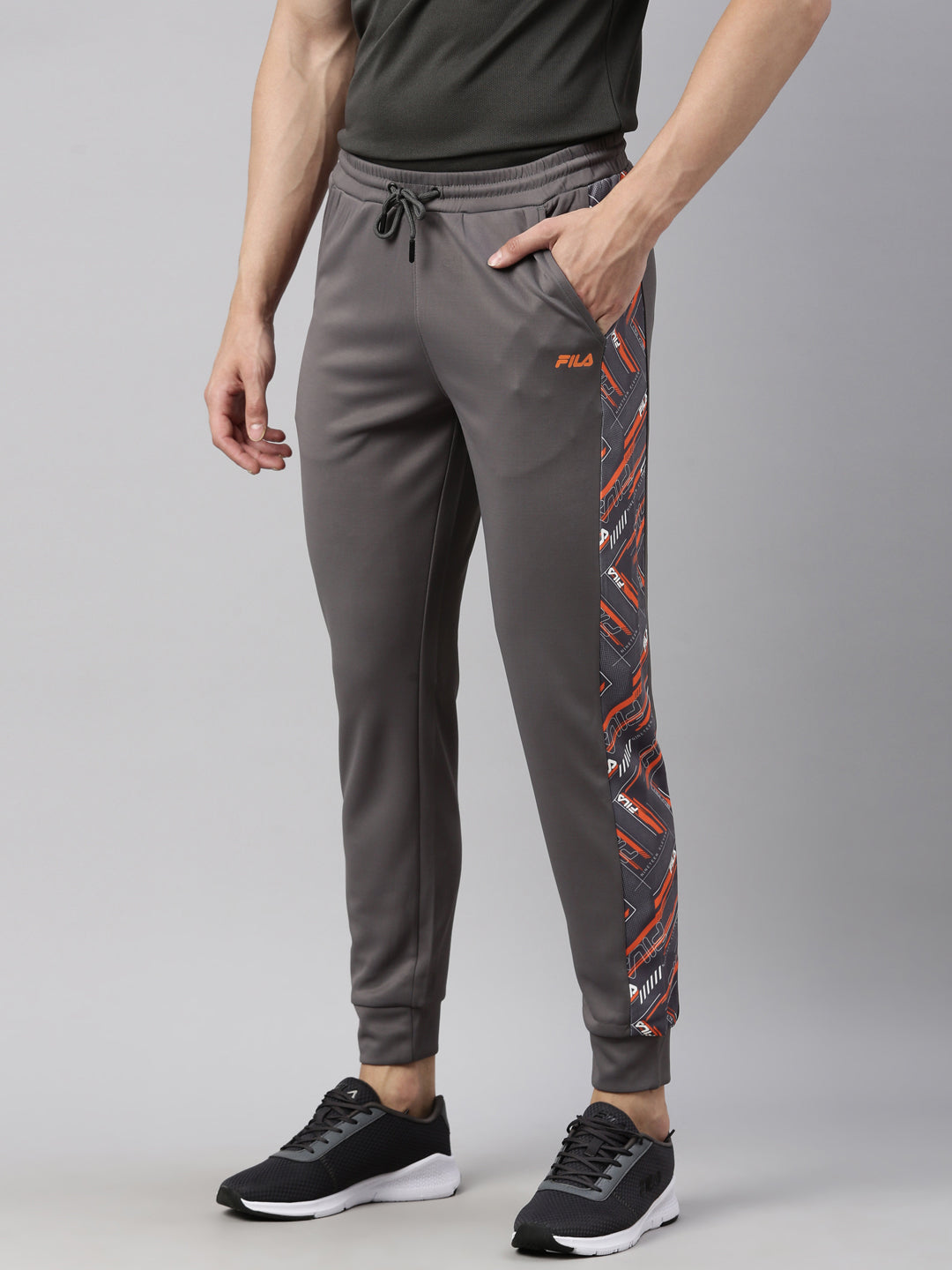 Fila Grey Adino Men's Cuffed Joggers