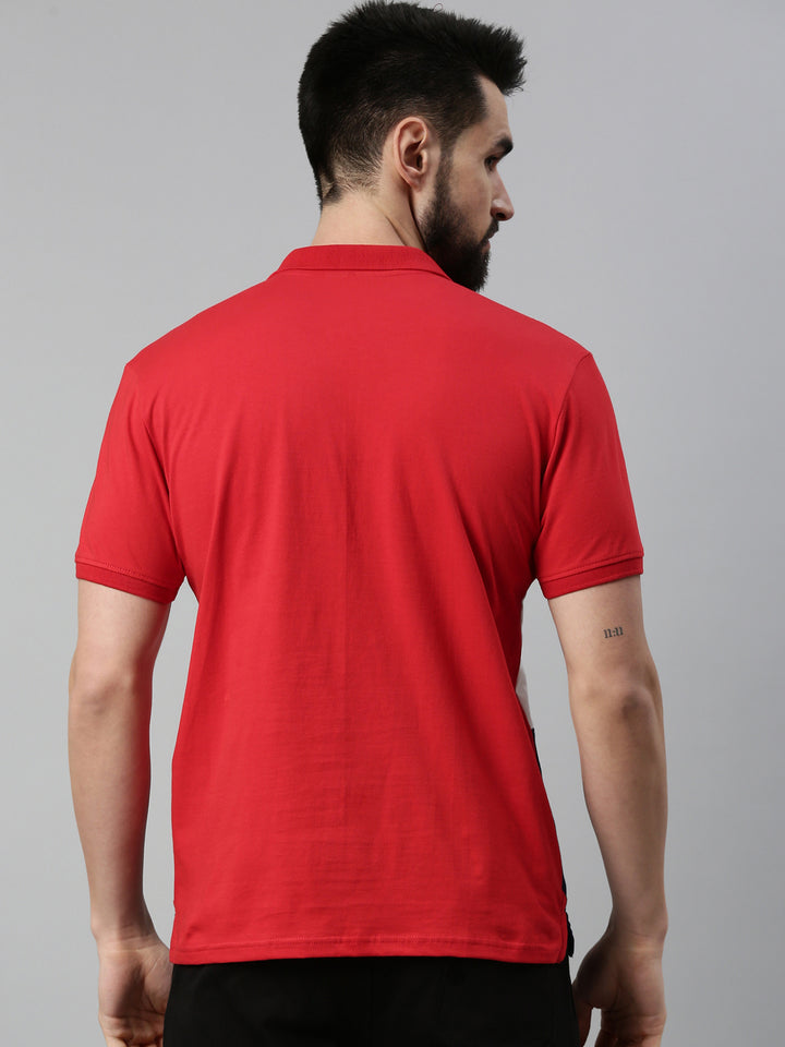 Fila Grey Robbie Men's Cut And Sew Polo