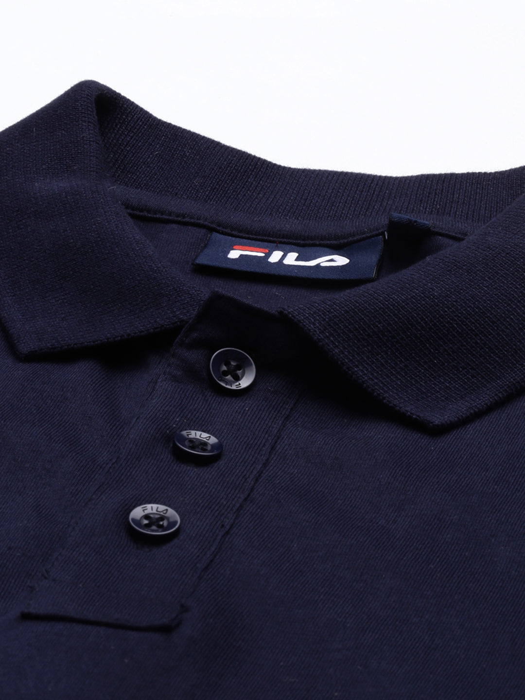 Fila Black Robbie Men's Cut And Sew Polo
