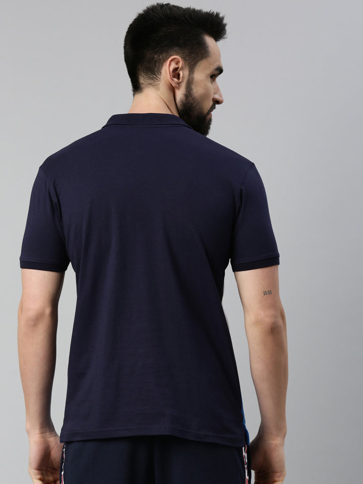 Fila Black Robbie Men's Cut And Sew Polo
