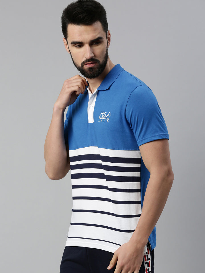 Fila Black Mussey Men's Cut and Sew T-Shirts