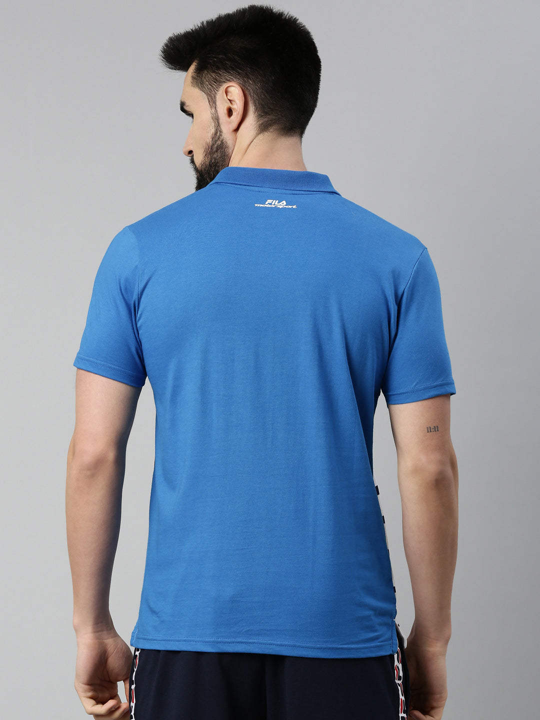 Fila Black Mussey Men's Cut and Sew T-Shirts
