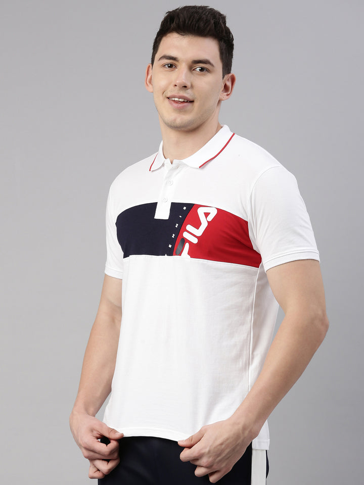 Fila Black Hatun Men's Cut and Sew T-Shirts