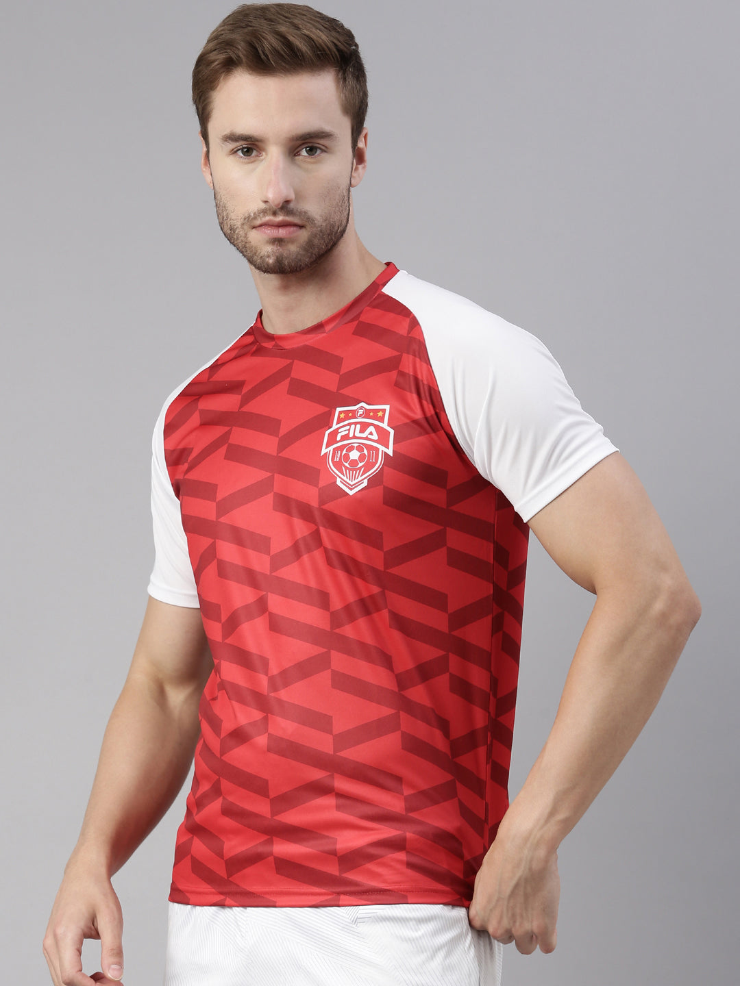 Fila Red Bramer Men's Graphic T-Shirts