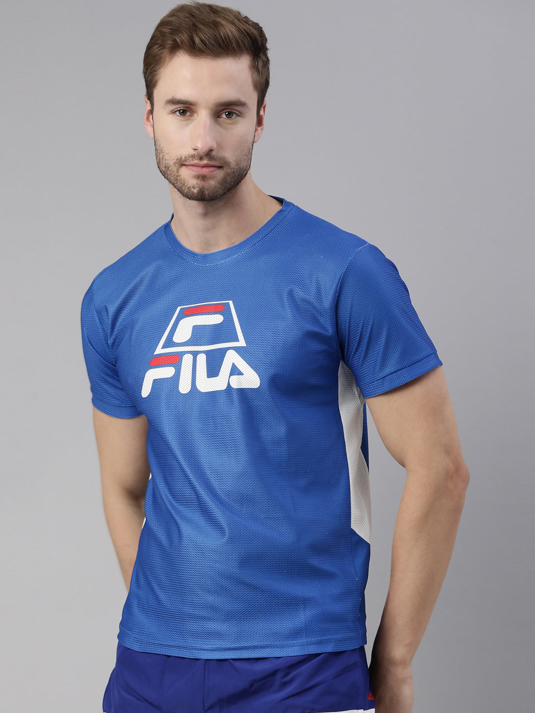 Fila Red Alonar Men's Graphic T-Shirts