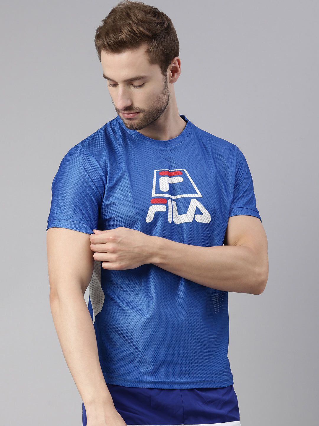 Fila Red Alonar Men's Graphic T-Shirts