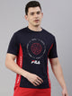 Fila Red Ahera Men's Graphic T-Shirts
