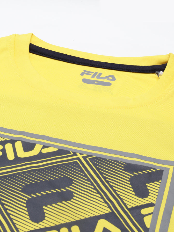 Fila Red Avora Men's Graphic T-Shirts