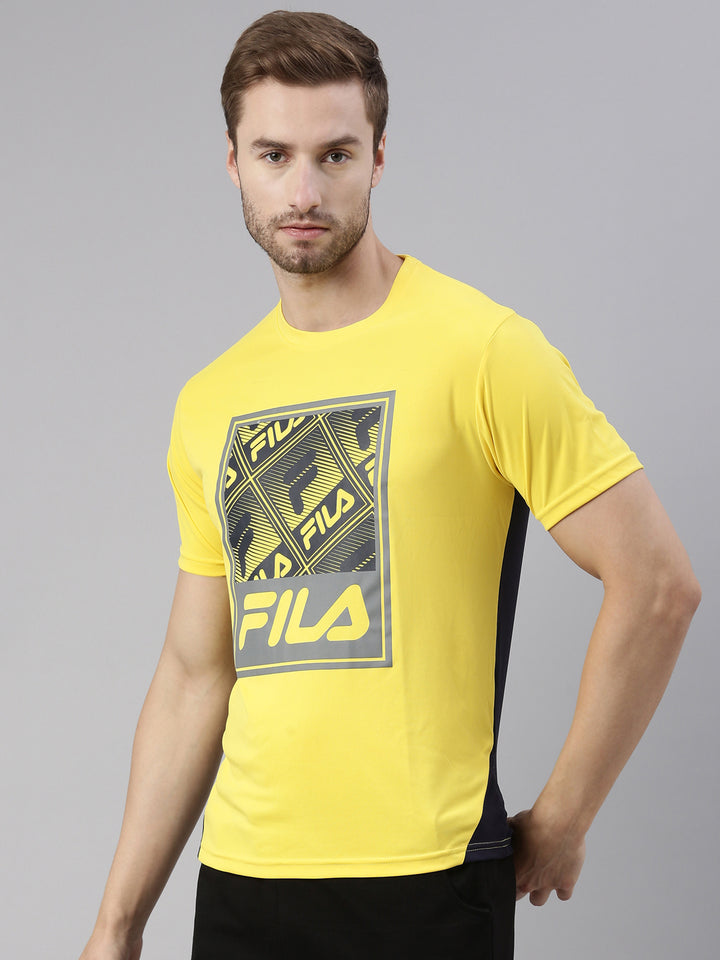 Fila Red Avora Men's Graphic T-Shirts