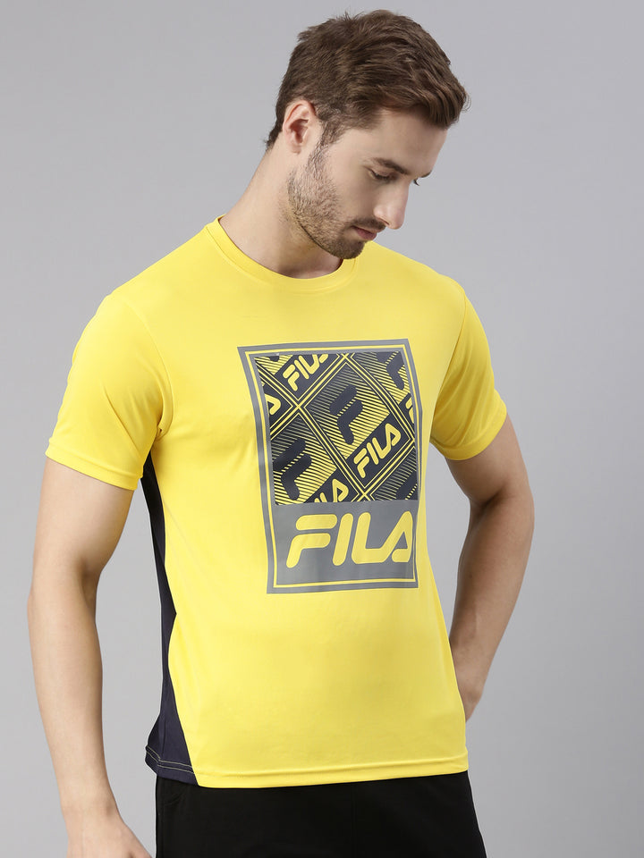 Fila Red Avora Men's Graphic T-Shirts