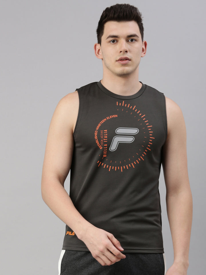 Fila Red Behor Men's Singlet