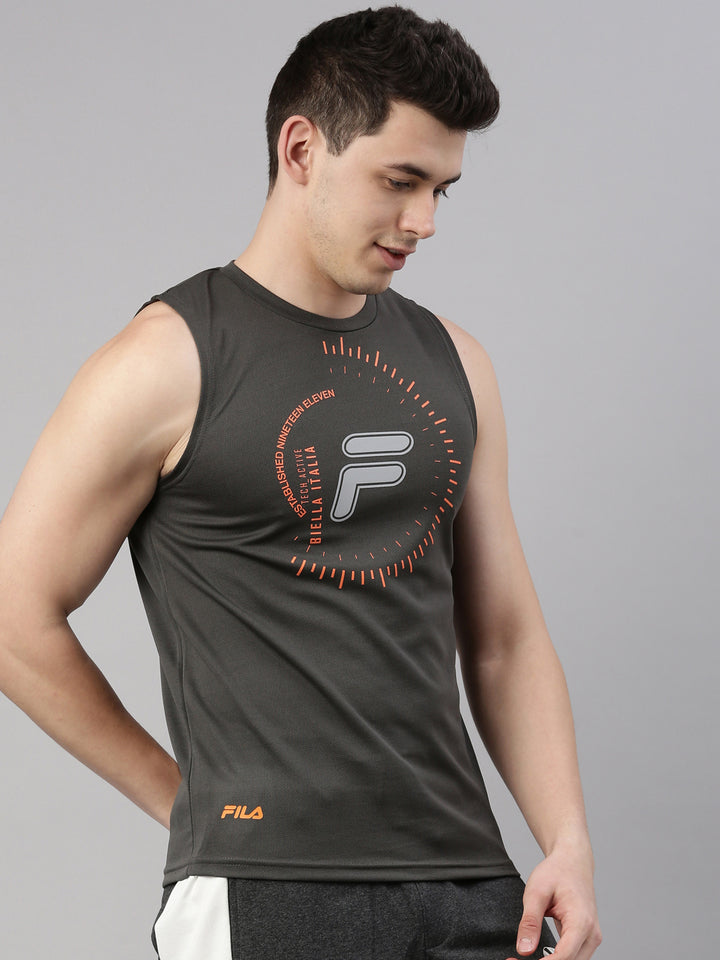 Fila Red Behor Men's Singlet