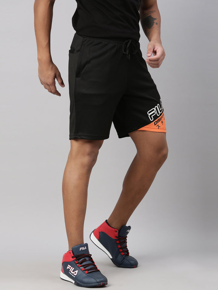 Fila Black Mores Men's Cut and Sew Short