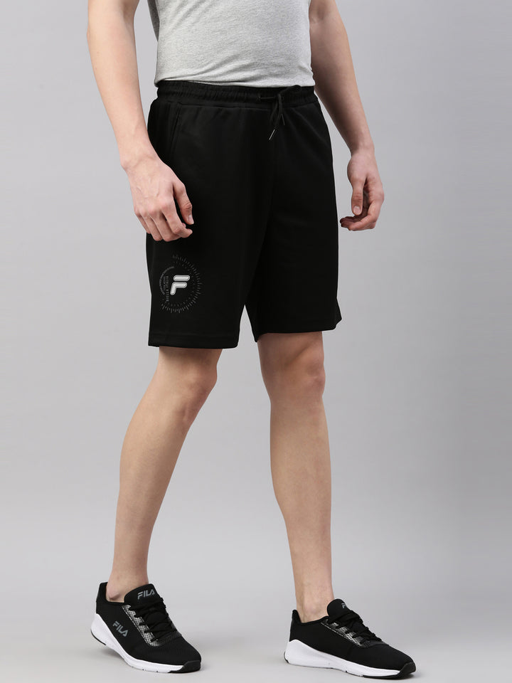 Fila Red Blimer Men's Cut and Sew Shorts