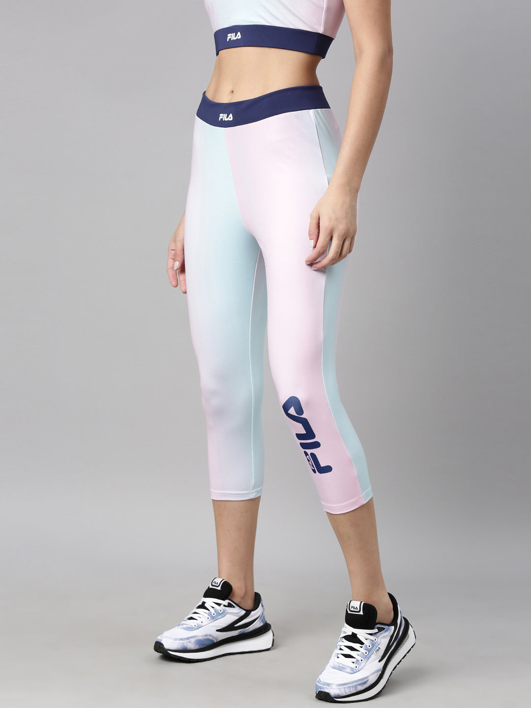 Fila Peacoat Obiler Women's 3/4 th Tights