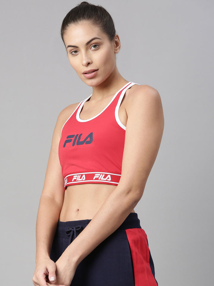 Fila Grey Hersey Women's Sports Bra