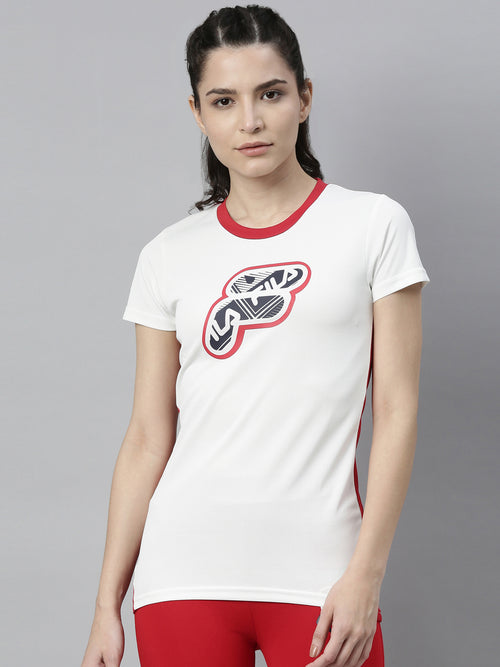Fila Black Hivers Women's Cut and Sew T-Shirts
