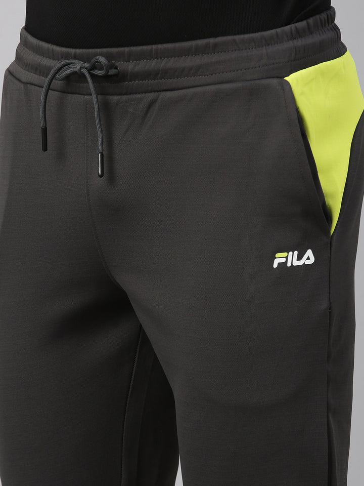 Fila White Azato Men's Cuffed Joggers