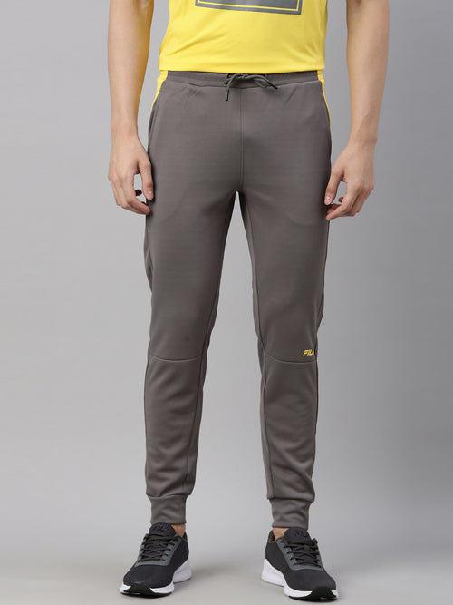 Fila White Arigo Men's Cuffed Joggers