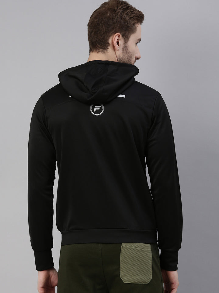 Fila Grey Bower Men's Sweat Jacket
