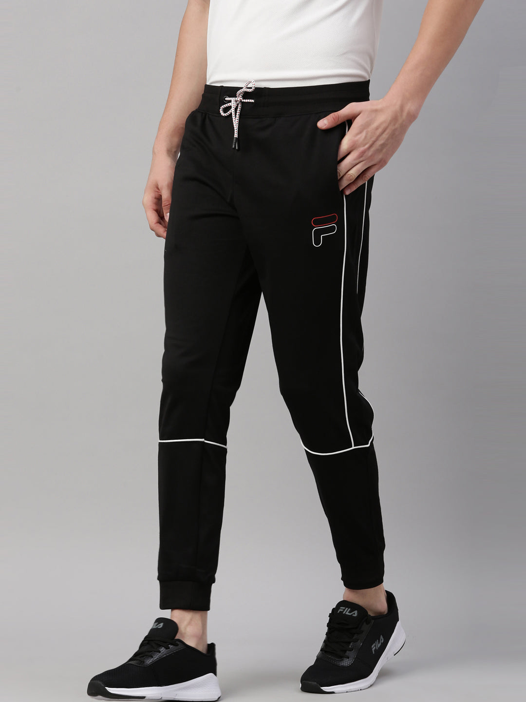 Fila Black Richardson Btm Men's Cuffed Joggers