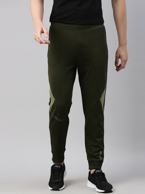 Fila Black Tellan Men's Cuffed Joggers