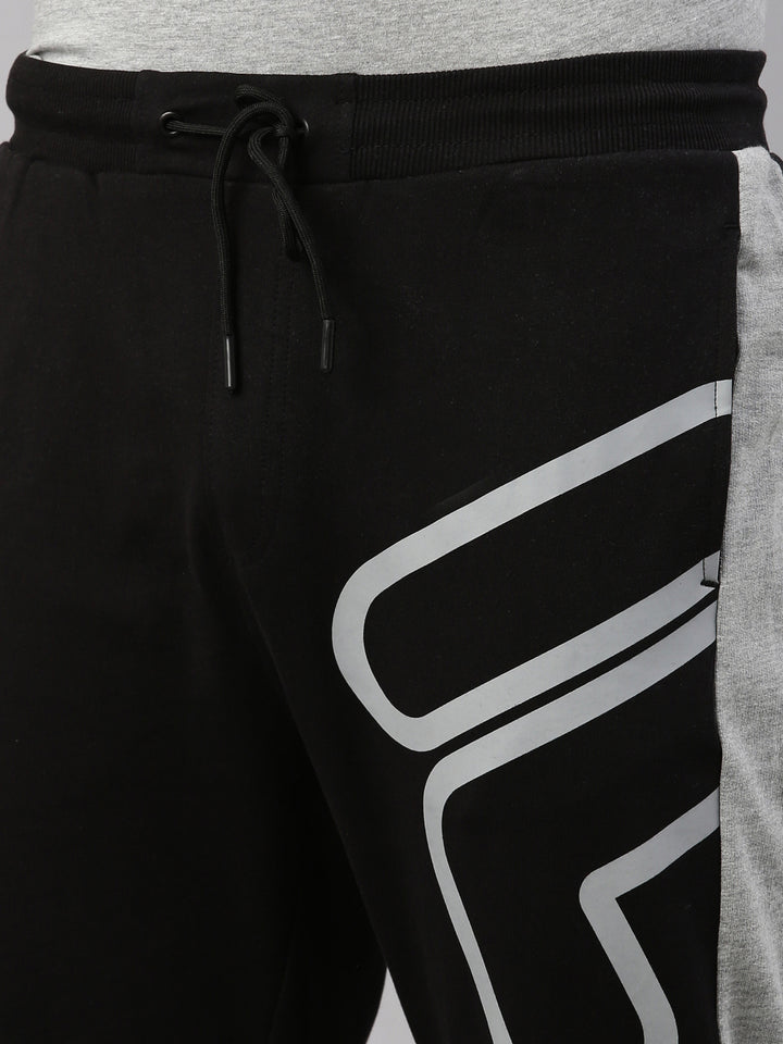 Fila Black Opela Men's Cuffed Joggers