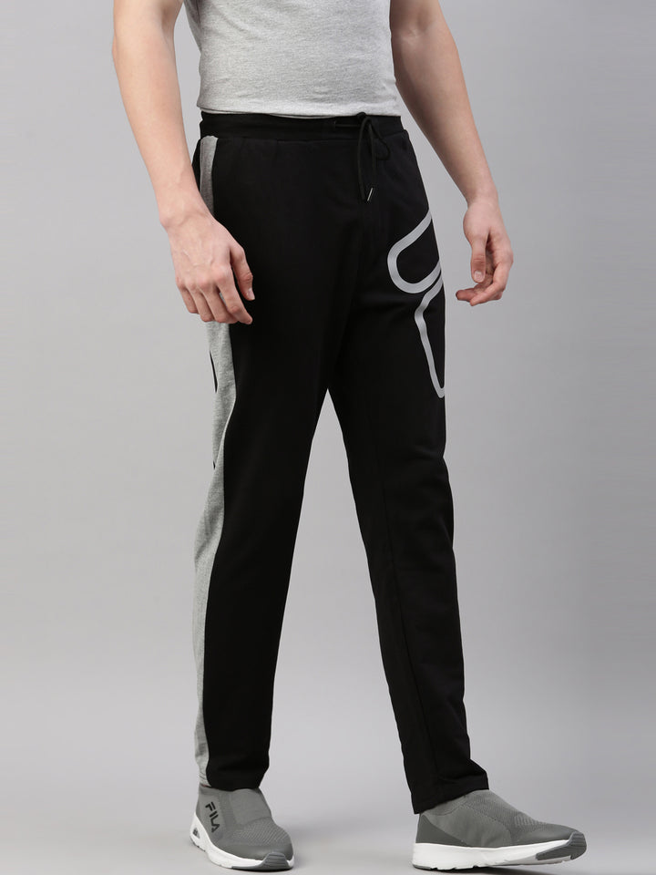 Fila Black Opela Men's Cuffed Joggers