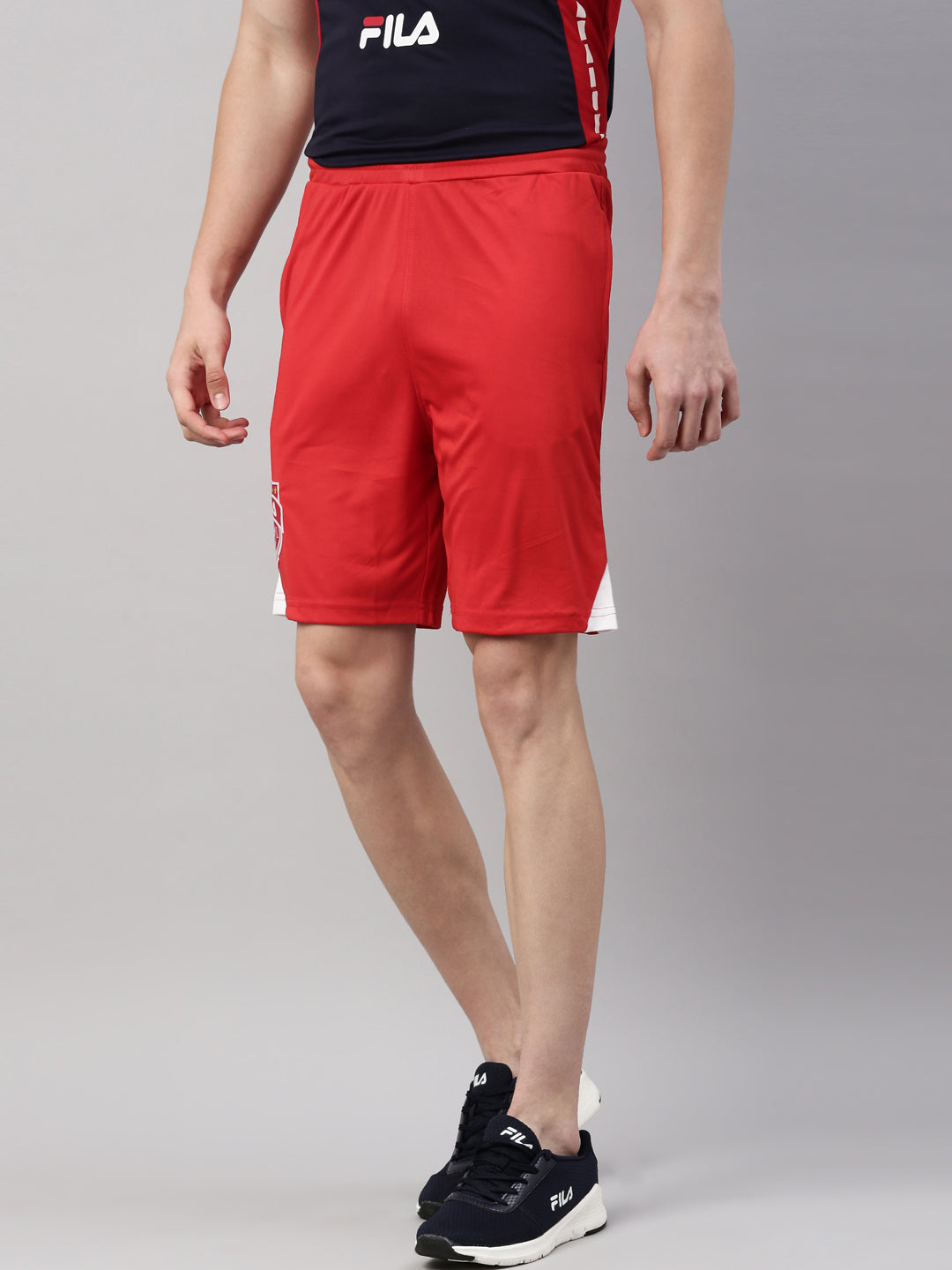 Fila Black Belaku Men's Cut and Sew Shorts