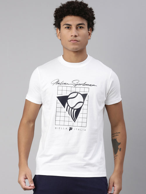 Fila Black Hicar Men's Graphic T-Shirt