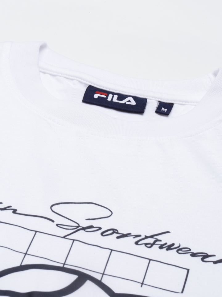 Fila Black Hicar Men's Graphic T-Shirt