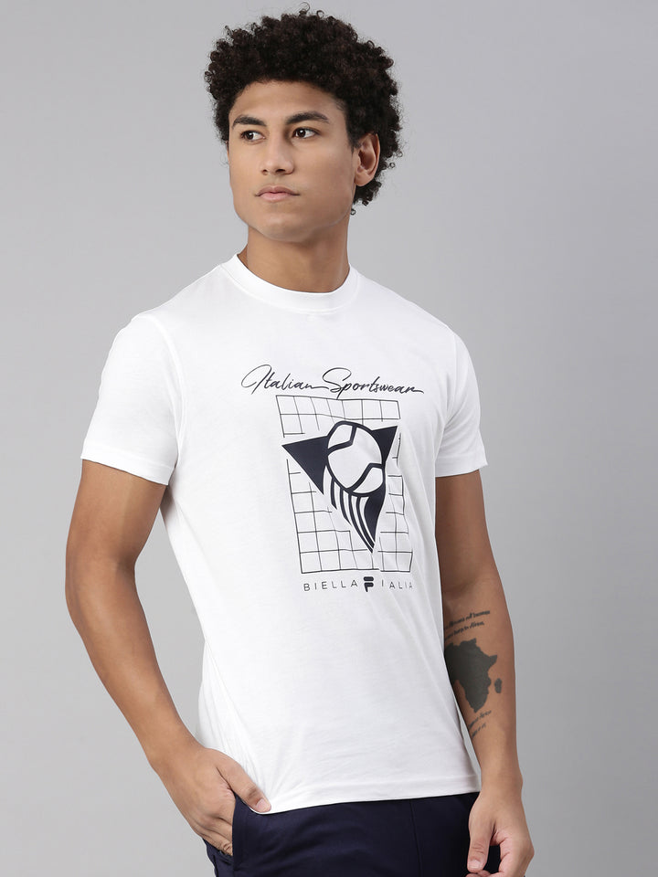 Fila Black Hicar Men's Graphic T-Shirt