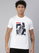 Fila Black Hinger Men's Graphic T-Shirt