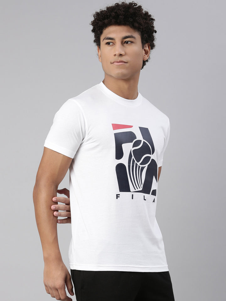 Fila Black Hinger Men's Graphic T-Shirt