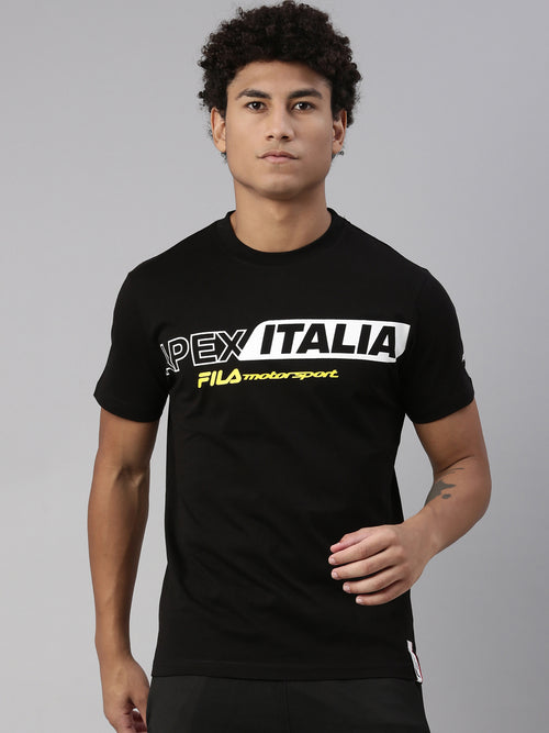 Fila Peacoat Ikkar Men's Graphic T-Shirt