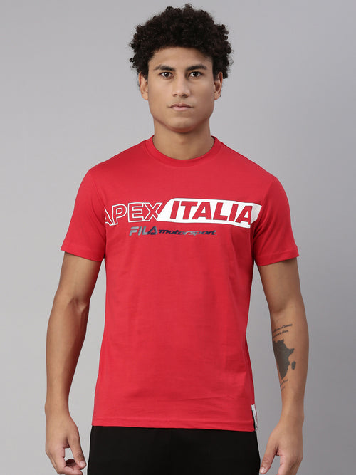 Fila Peacoat Ikkar Men's Graphic T-Shirt