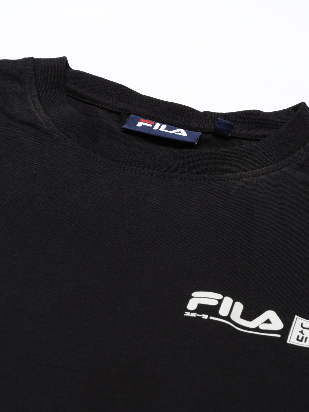 Fila Black Emone Men's Graphic T-Shirt