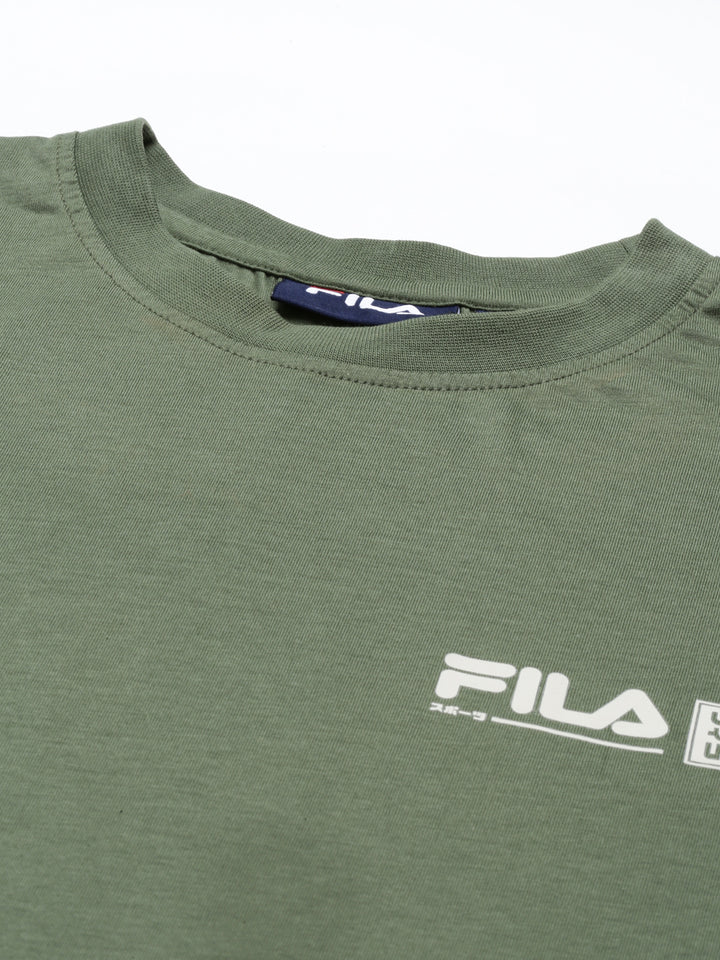 Fila Black Emone Men's Graphic T-Shirt