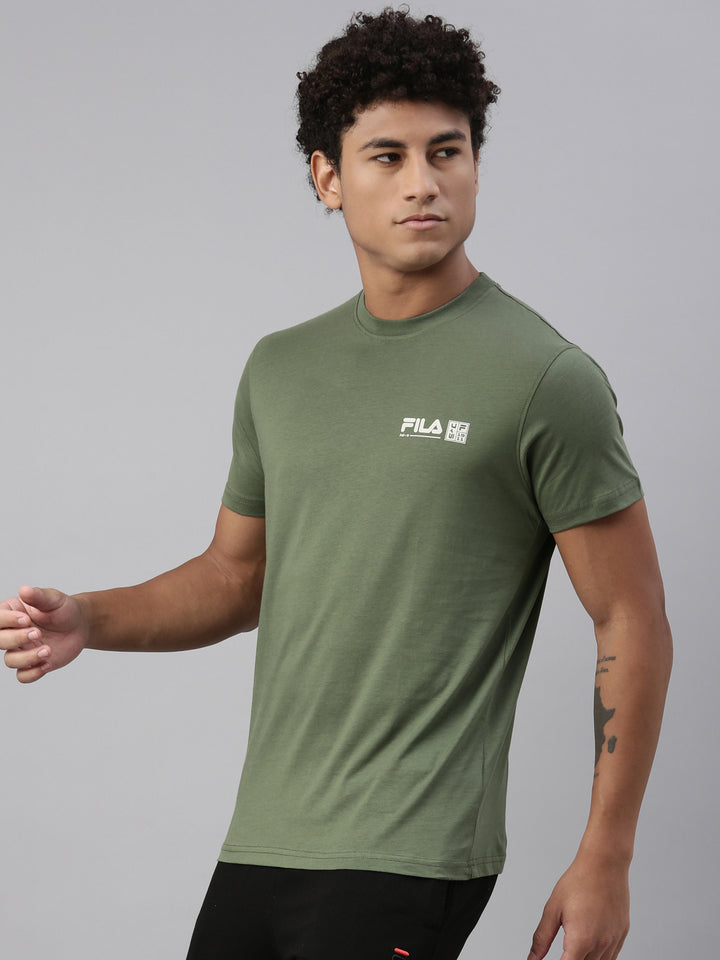 Fila Black Emone Men's Graphic T-Shirt