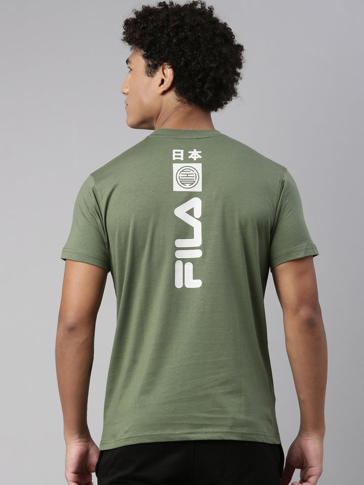 Fila Black Emone Men's Graphic T-Shirt
