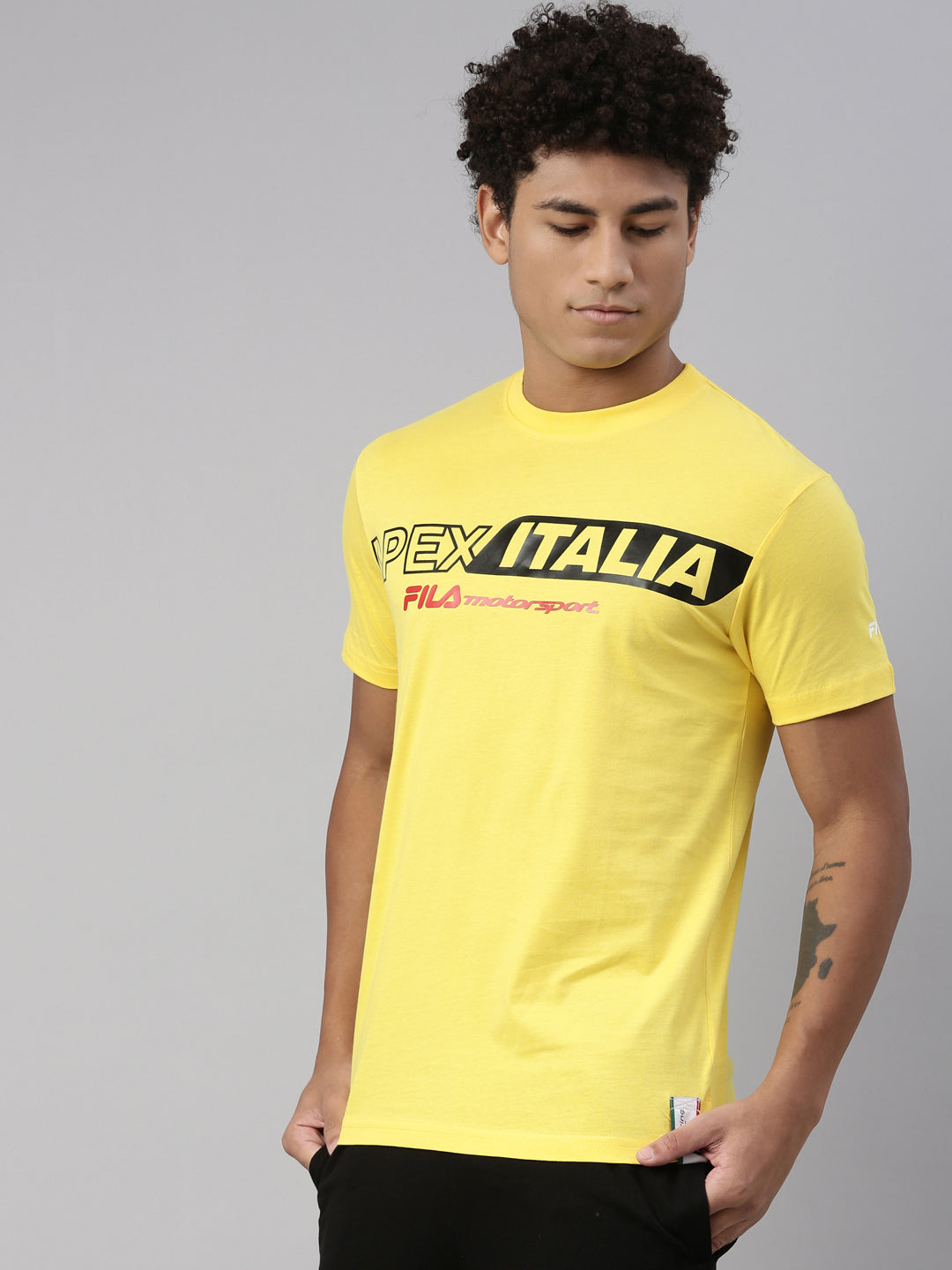 Fila Peacoat Ikkar Men's Graphic T-Shirt