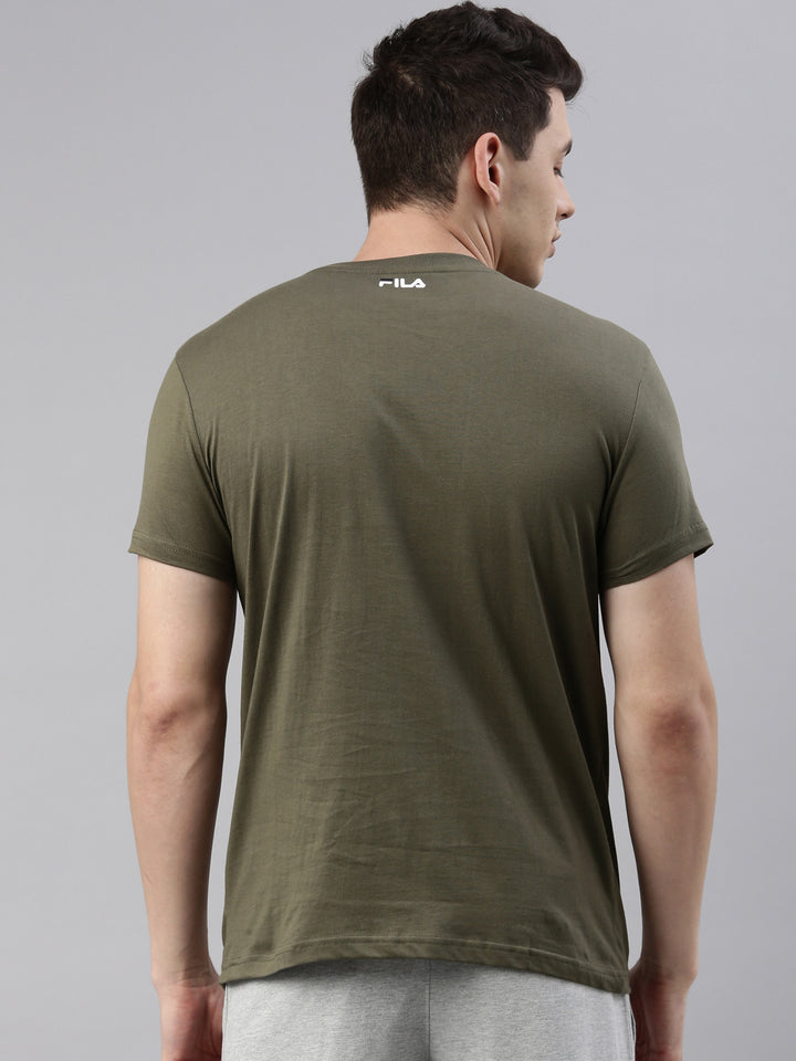 Fila Black Kite Men's Graphic T-Shirts