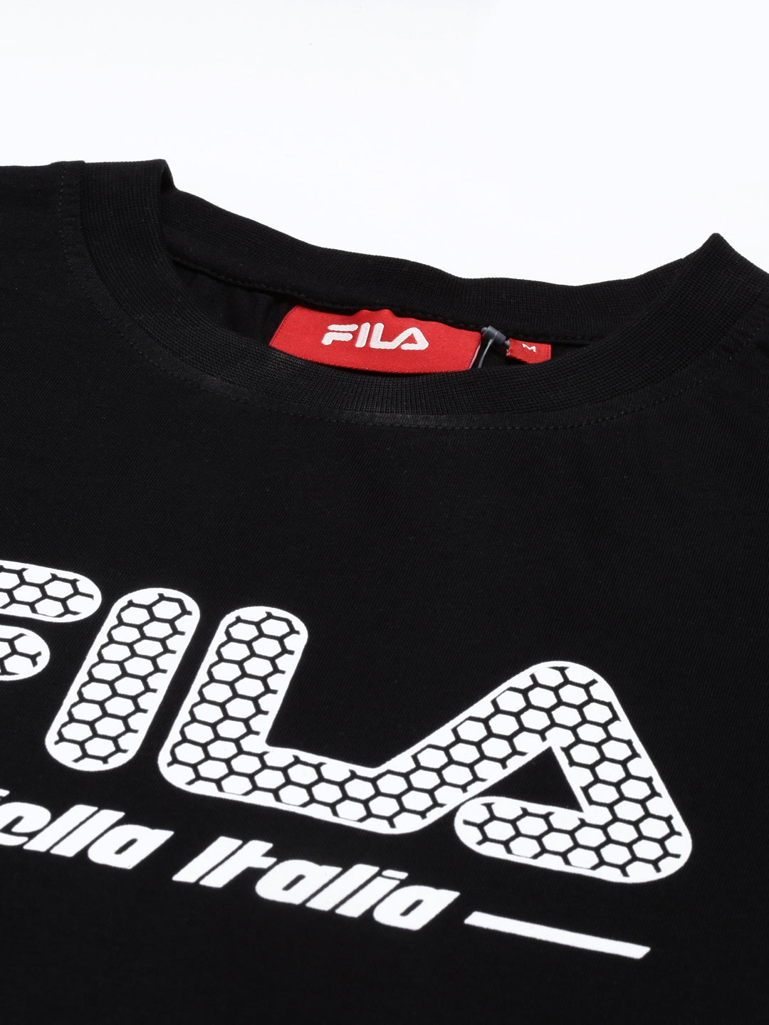 Fila Black Akoto Men's Logo T-Shirt