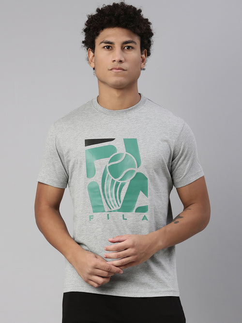 Fila Black Hinger Men's Graphic T-Shirt