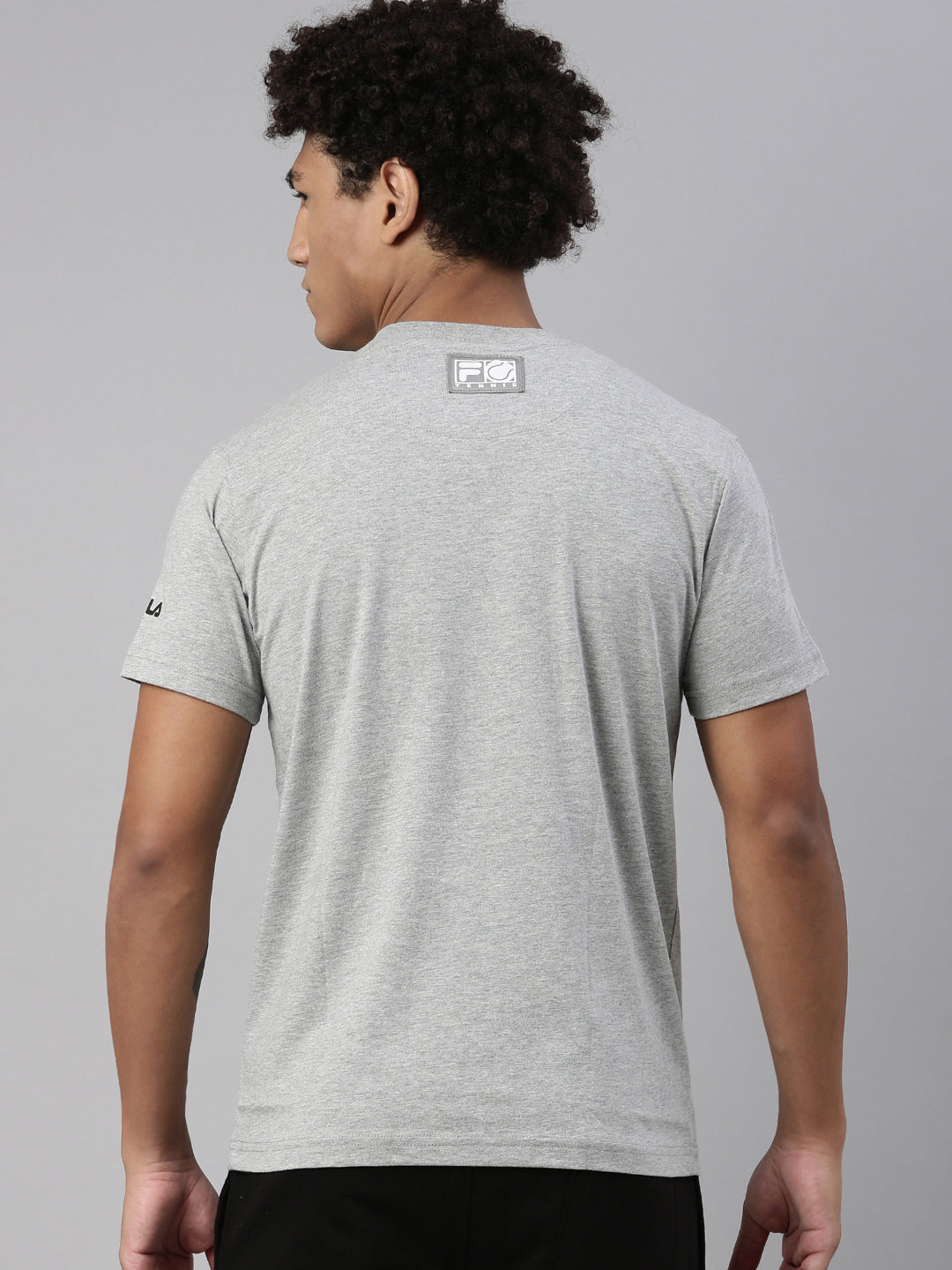 Fila Black Hinger Men's Graphic T-Shirt