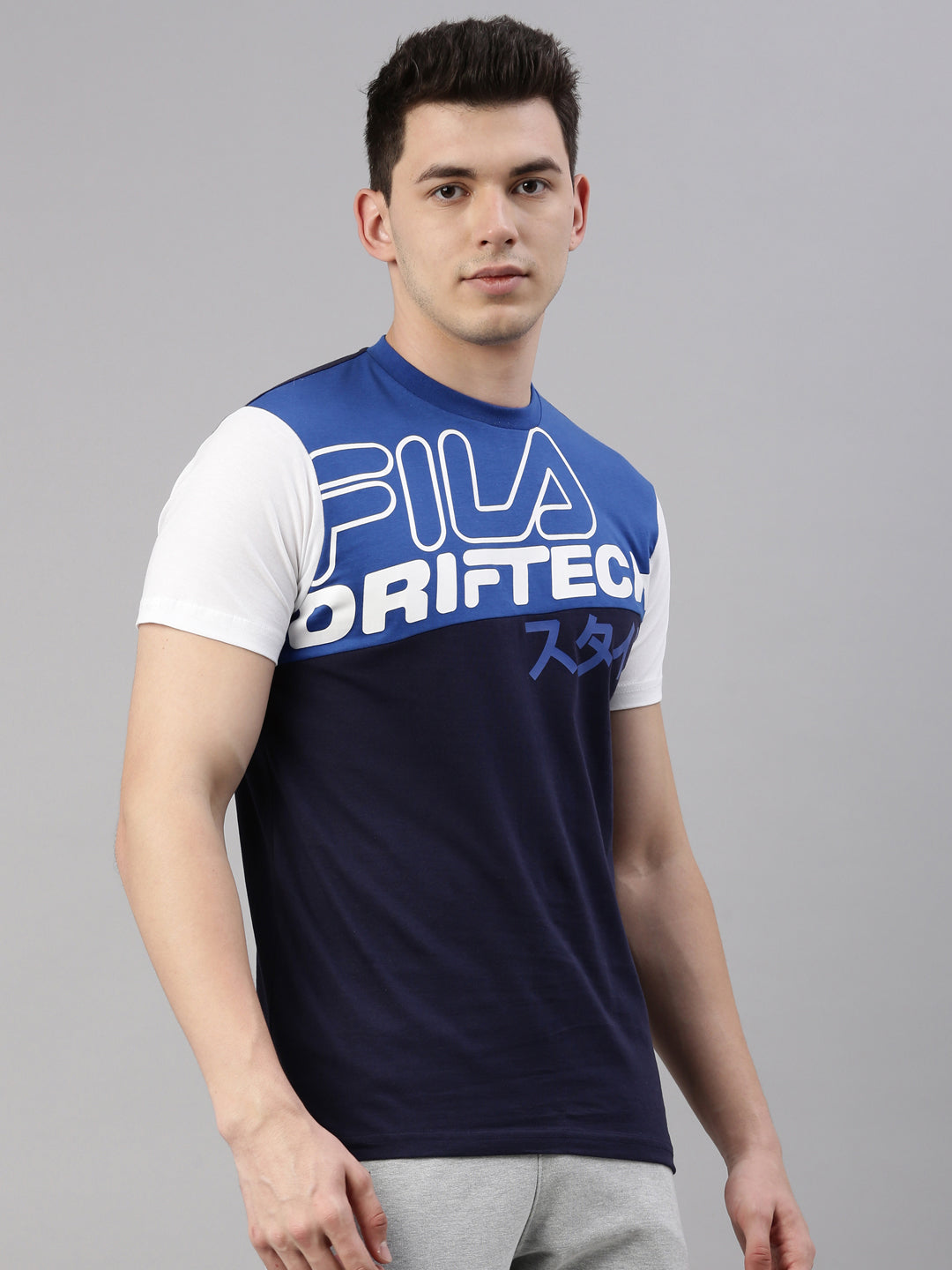 Fila Black Mattes Men's Logo T-Shirts