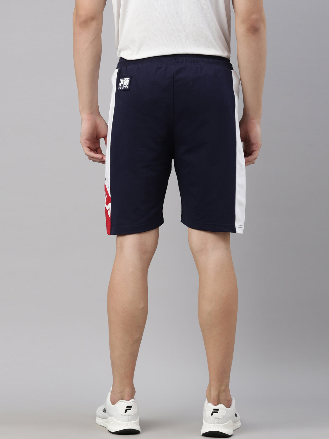 Fila Red Heerad Men's Cut and Sew Shorts