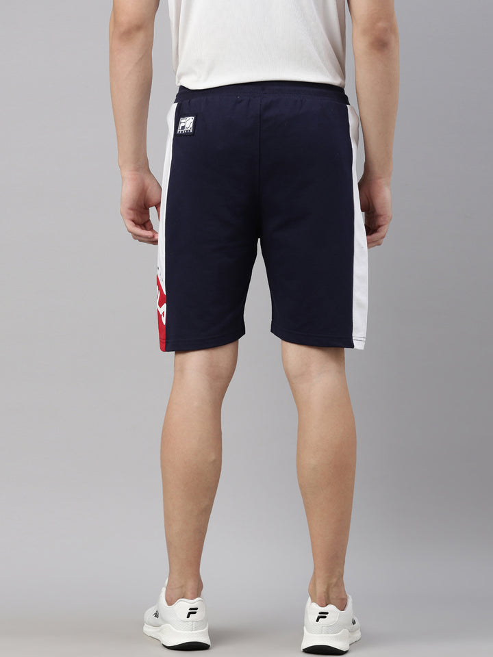 Fila Red Heerad Men's Cut and Sew Shorts