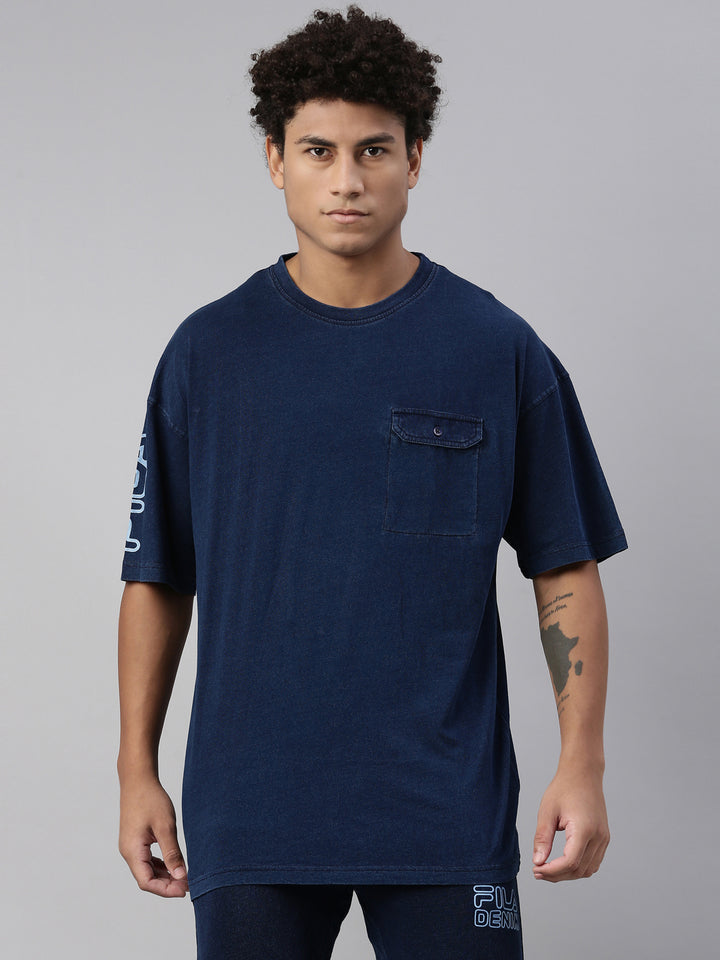 Fila Black Jonas Men's Boxy T-Shirt